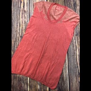 Zadig & Voltaire L pink sparkle tunic dress